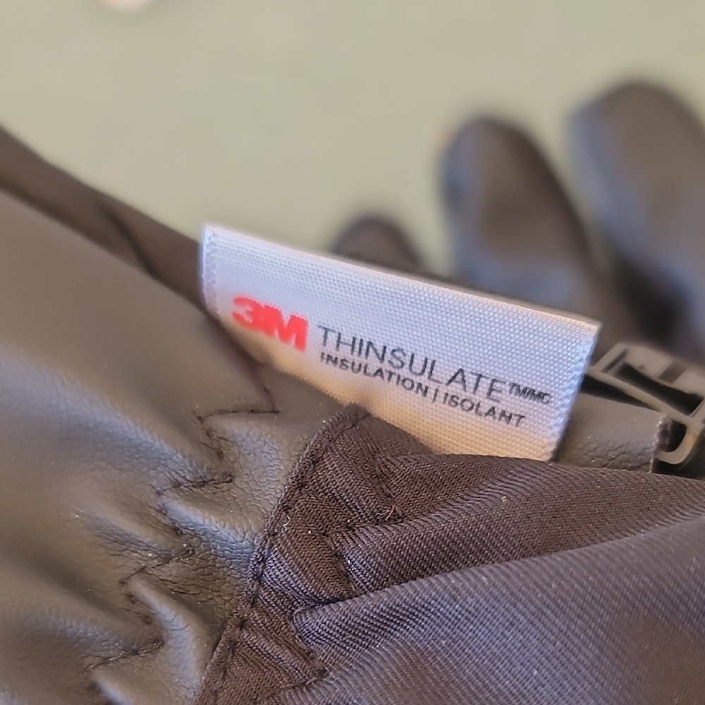 3M Thinsulate XXL Black Thermal Gloves - Picture 4 of 5